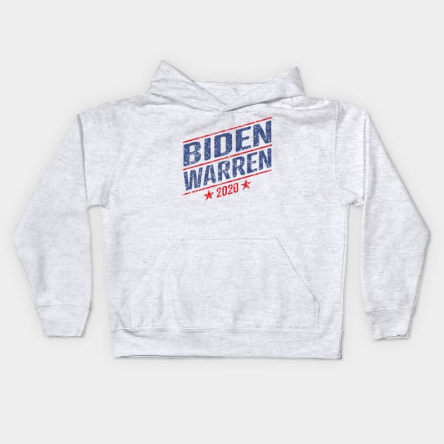 Joe Biden and Elizabeth Warren on the same ticket? President 46 and Vice President in 2020 Kids Hoodie by YourGoods